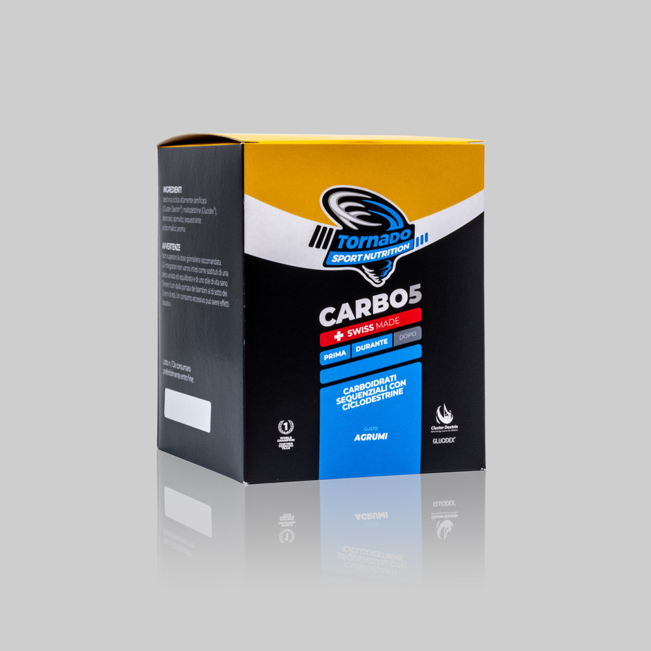 Tornado CARBO5 - Confezione 15 Bustine da 25 g.  