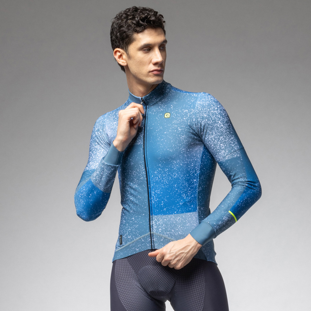Maglia Maniche Lunghe Uomo Alè STELLAR INDACO