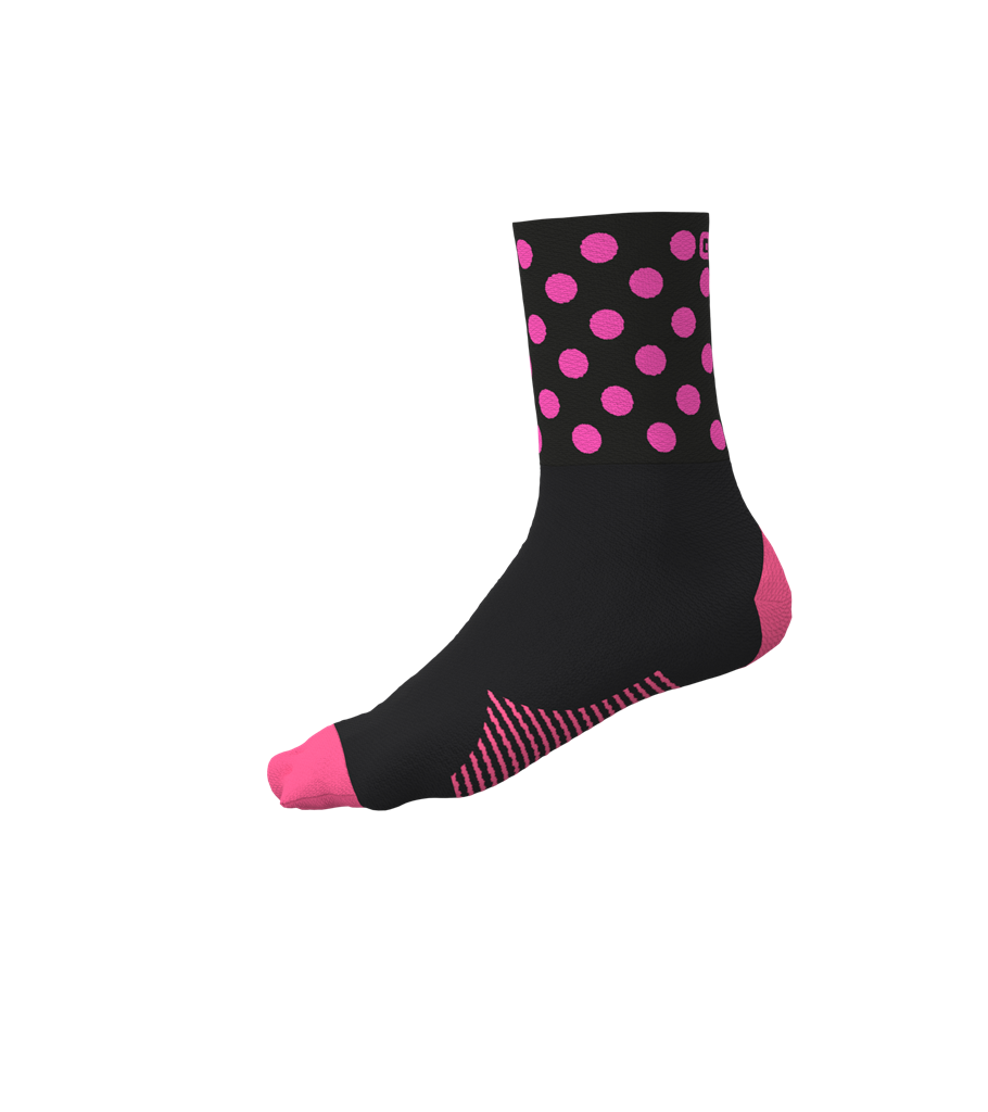 Calzino Alè BUBBLE ROSA FLUO