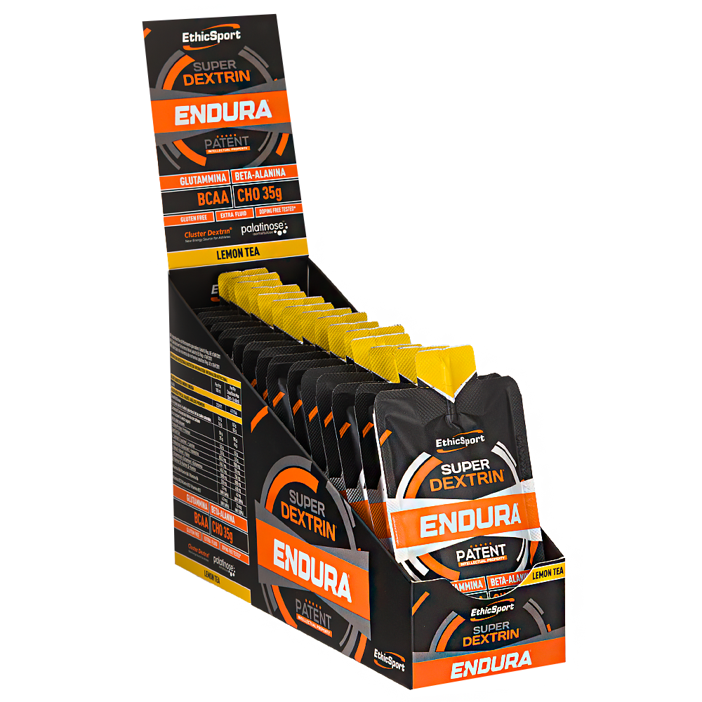ETHICSPORT SUPER DEXTRIN ENDURA Lemon Tea - Box 15 Pack
