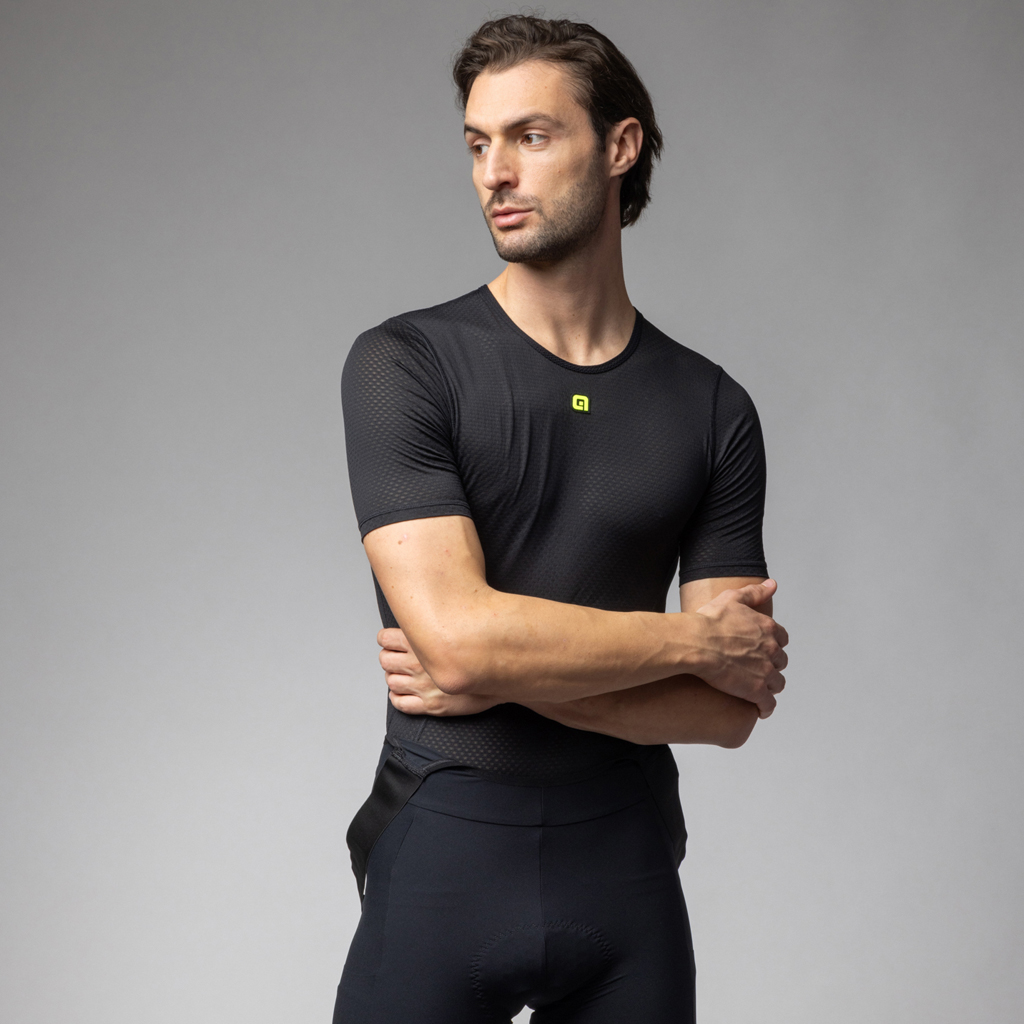Maglia Maniche Corte Uomo Alè VELO ACTIVE NERO