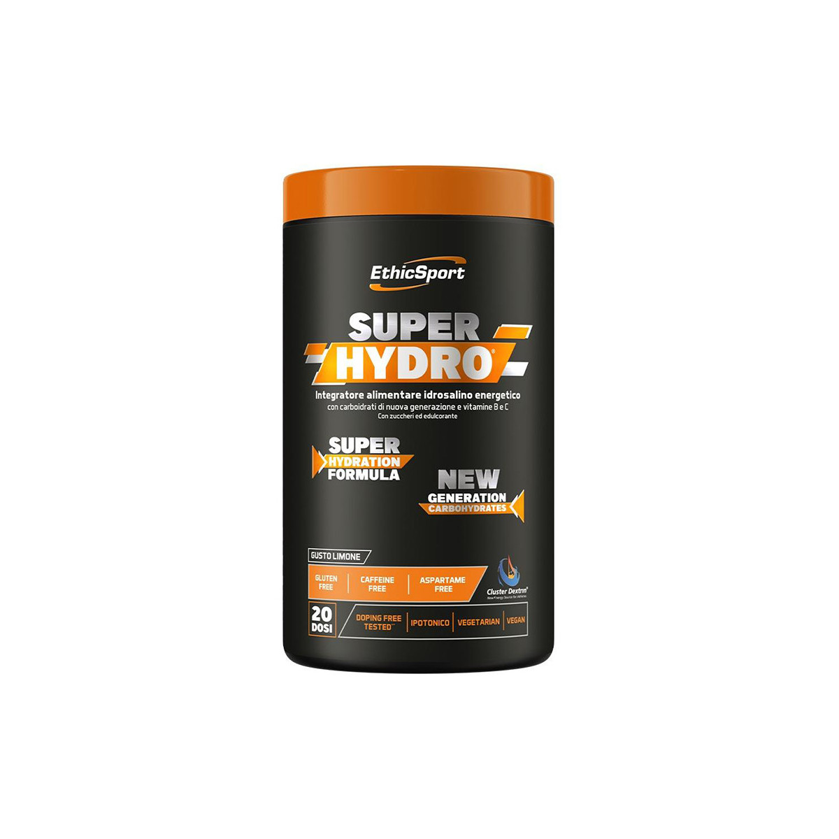 ETHICSPORT SUPERHYDRO Limone - Barattolo 500g.  