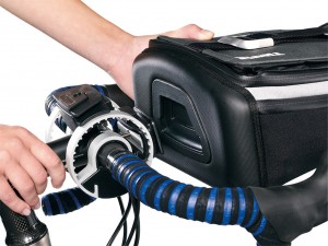 Aggancio per manubrio Thule Pack‘n Pedal - argento/nero