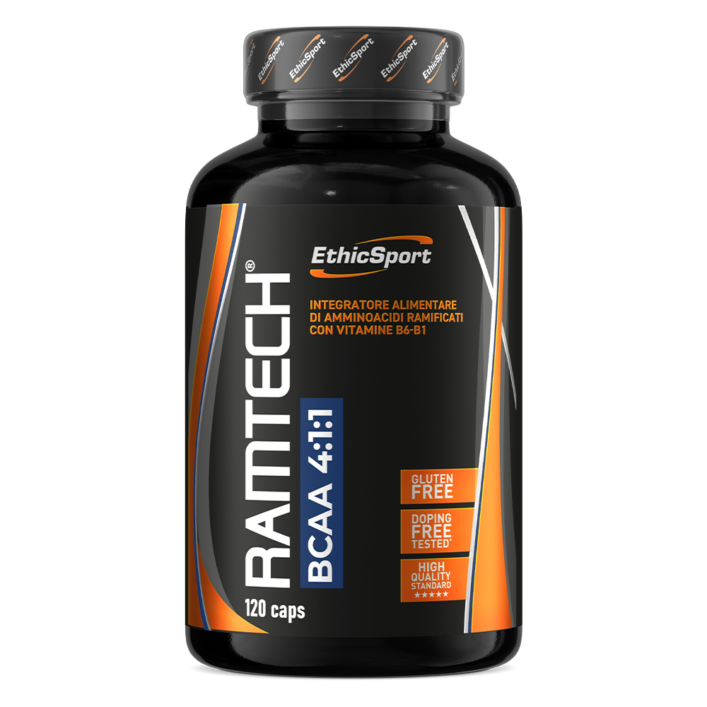 ETHICSPORT RAMTECH BCAA 4:1:1 - Barattolo 120cpr.
