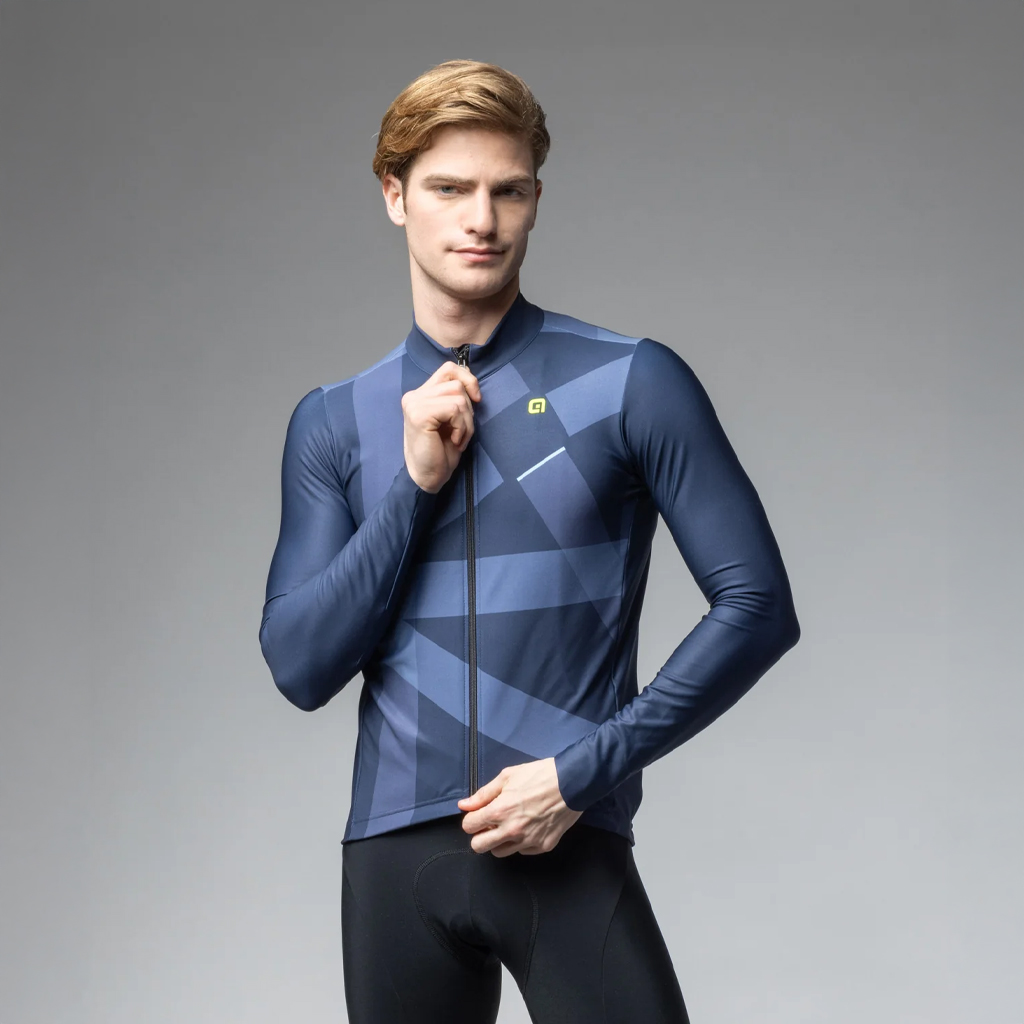 Maglia Maniche Lunghe Uomo Alè DIRECTION BLU