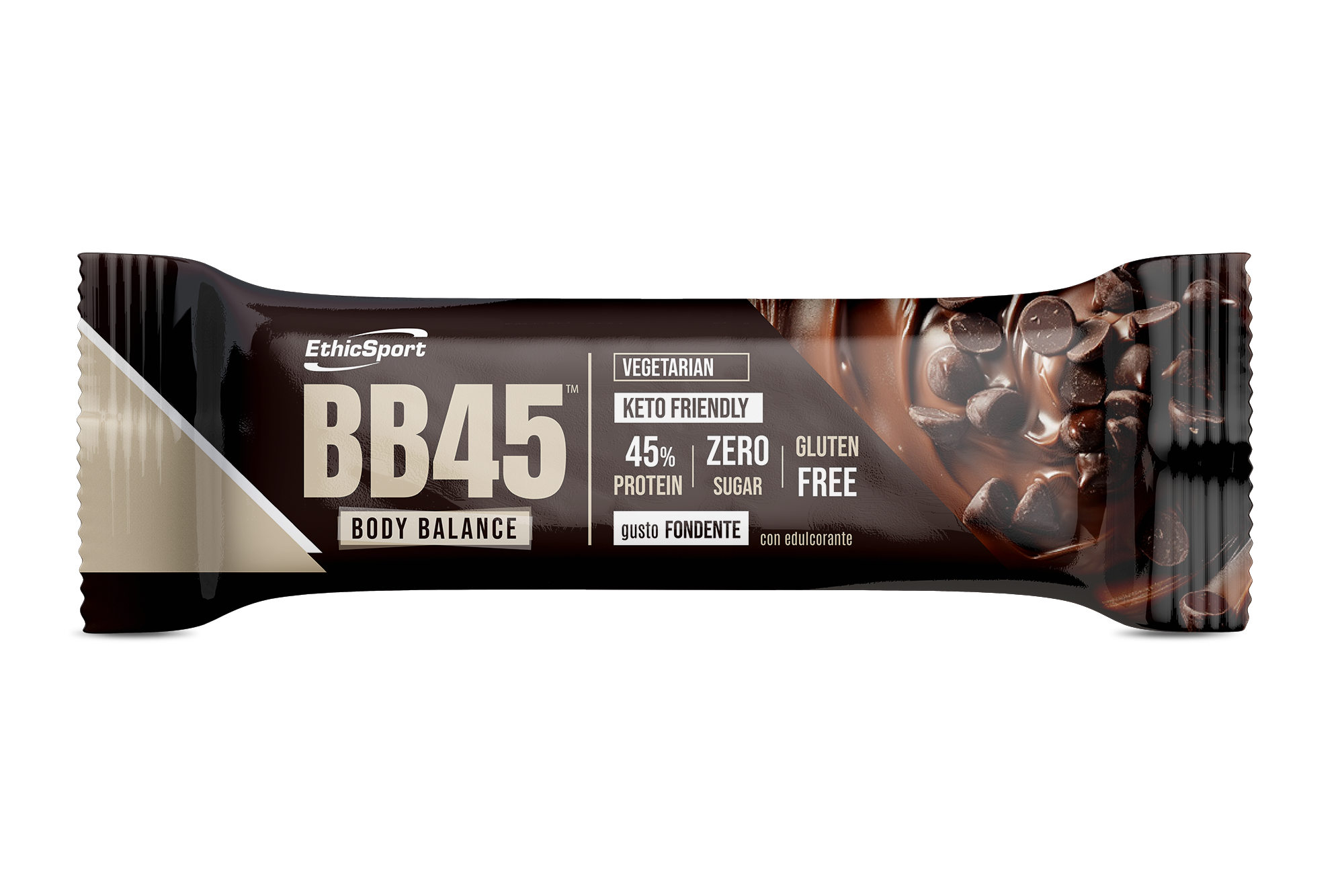 ETHICSPORT BB45 Cioccolato Fondente - Box 18 barrette