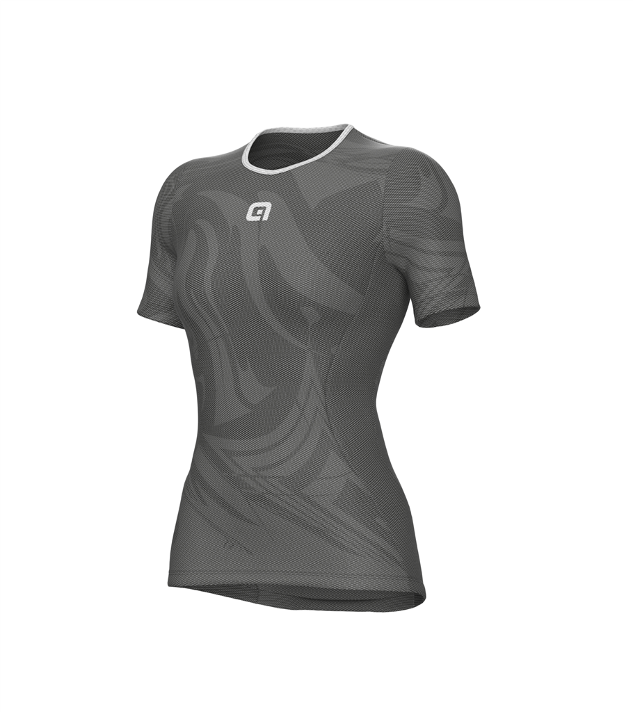 Maglia Maniche Corte Donna Alè ETESIA LADY NERO