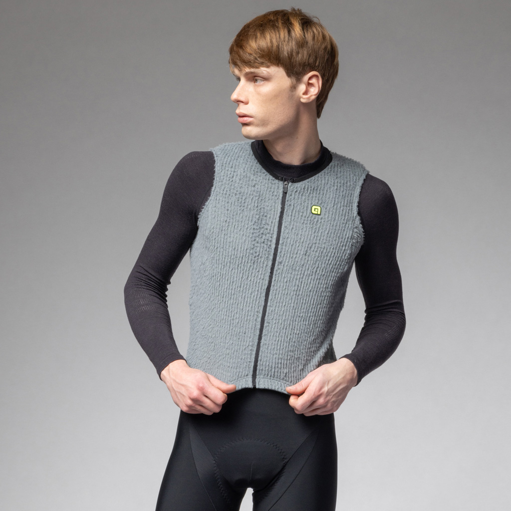 Gilet Smanicato Alè ALPHA GRIGIO
