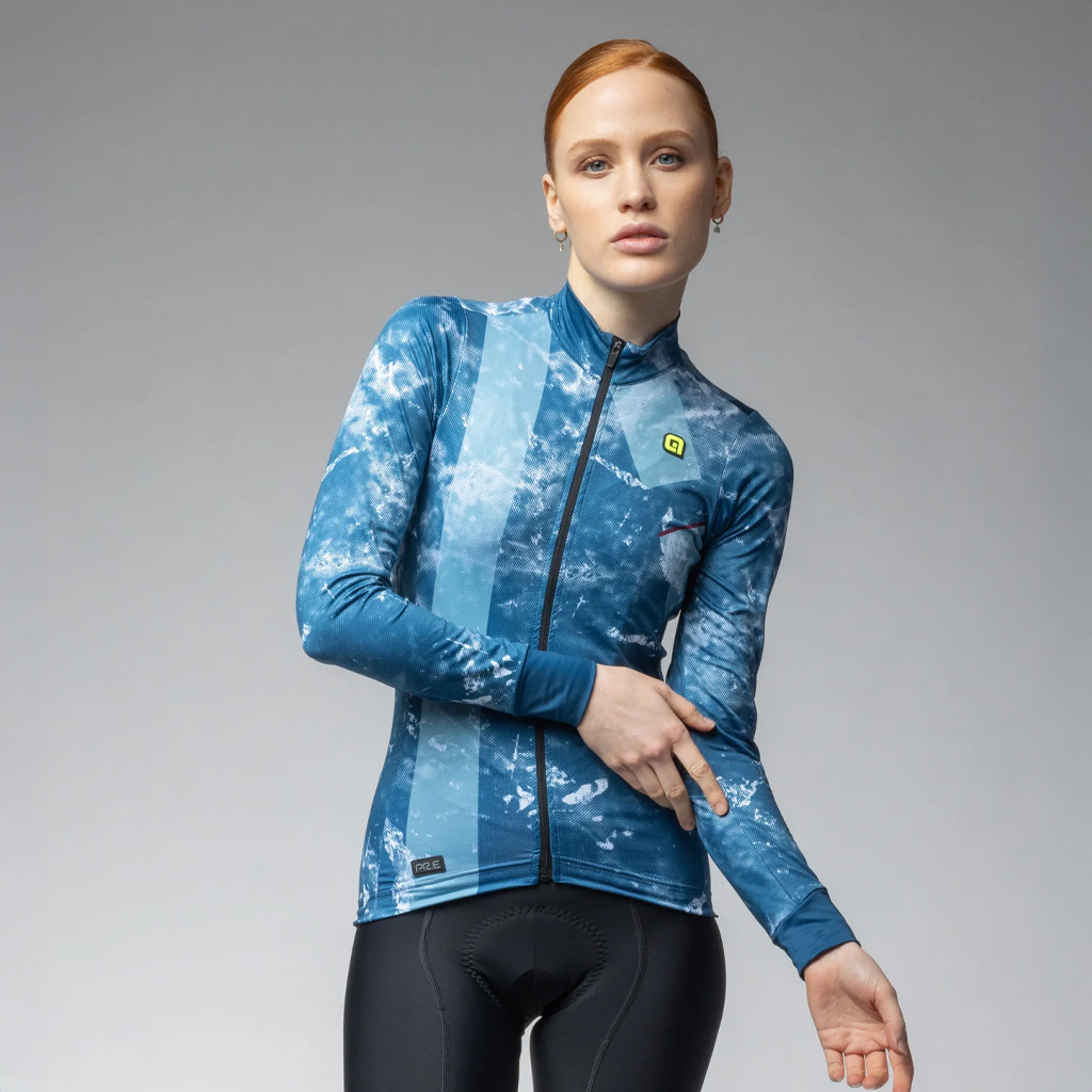 Maglia Maniche Lunghe Donna Alè ICY BLU