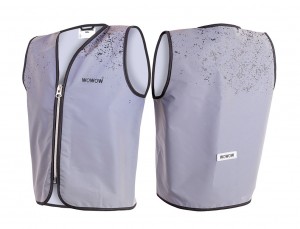 Gilet riflettente Wowow Schlamm Jacket GRIGIO