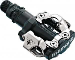 pedale SPD PD-M 520 nero - Shimano, senza riflettore