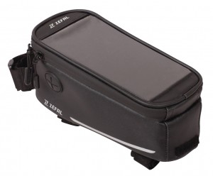 Borsa tubo orizz. Zéfal Console Pack T2 - nero, 205x95x110mm, 1,2 ltr.