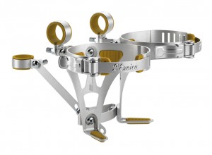 Supporto borraccia Elite L'Eroica - per 2 borraccie, allum