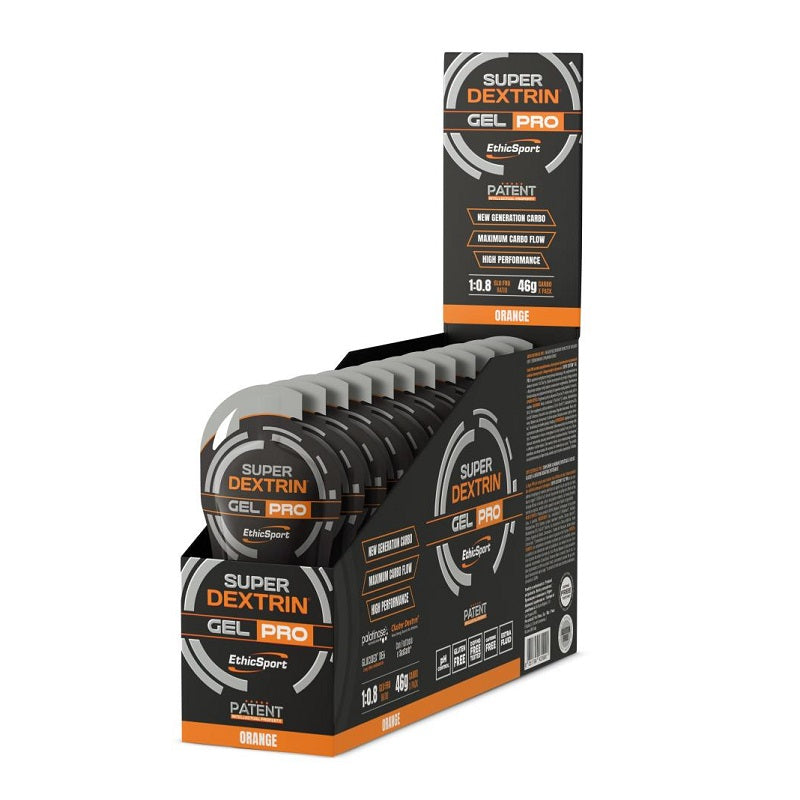 ETHICSPORT SUPER DEXTRIN GEL PRO Arancia - Box 15 Pack
