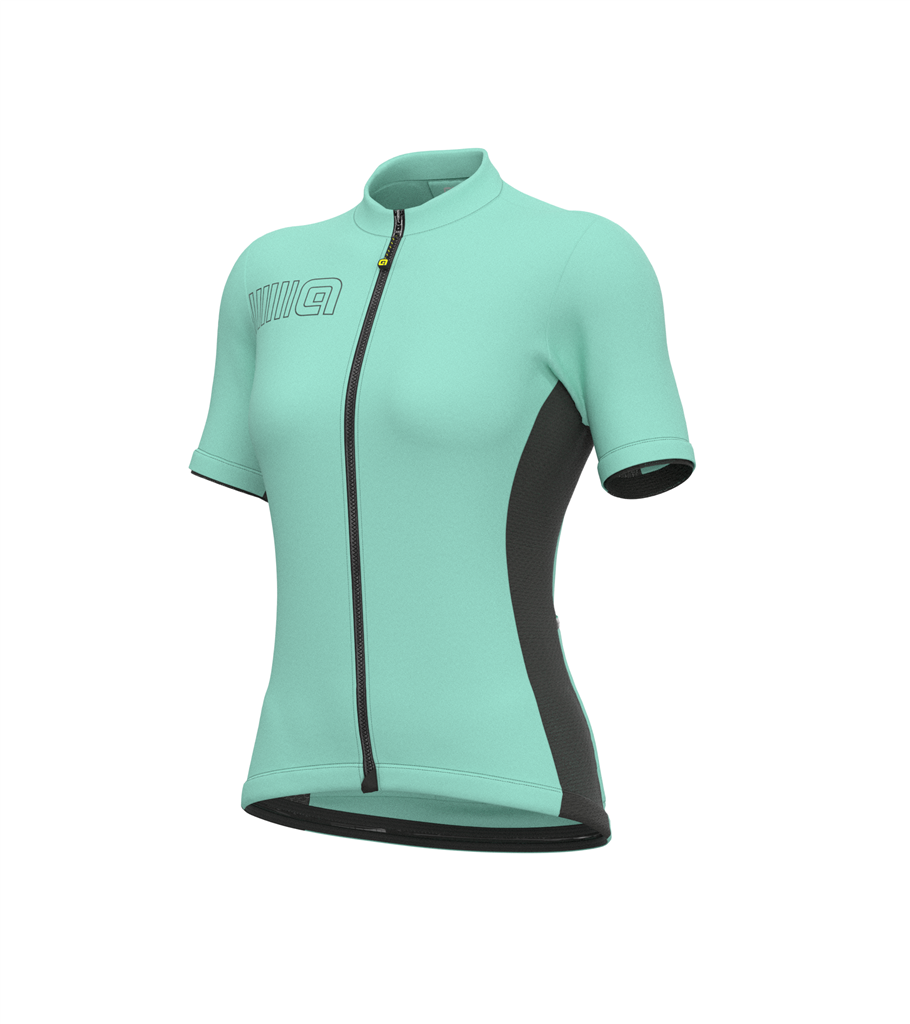 Maglia Maniche Corte Donna Alè COLOR BLOCK LADY ACQUA