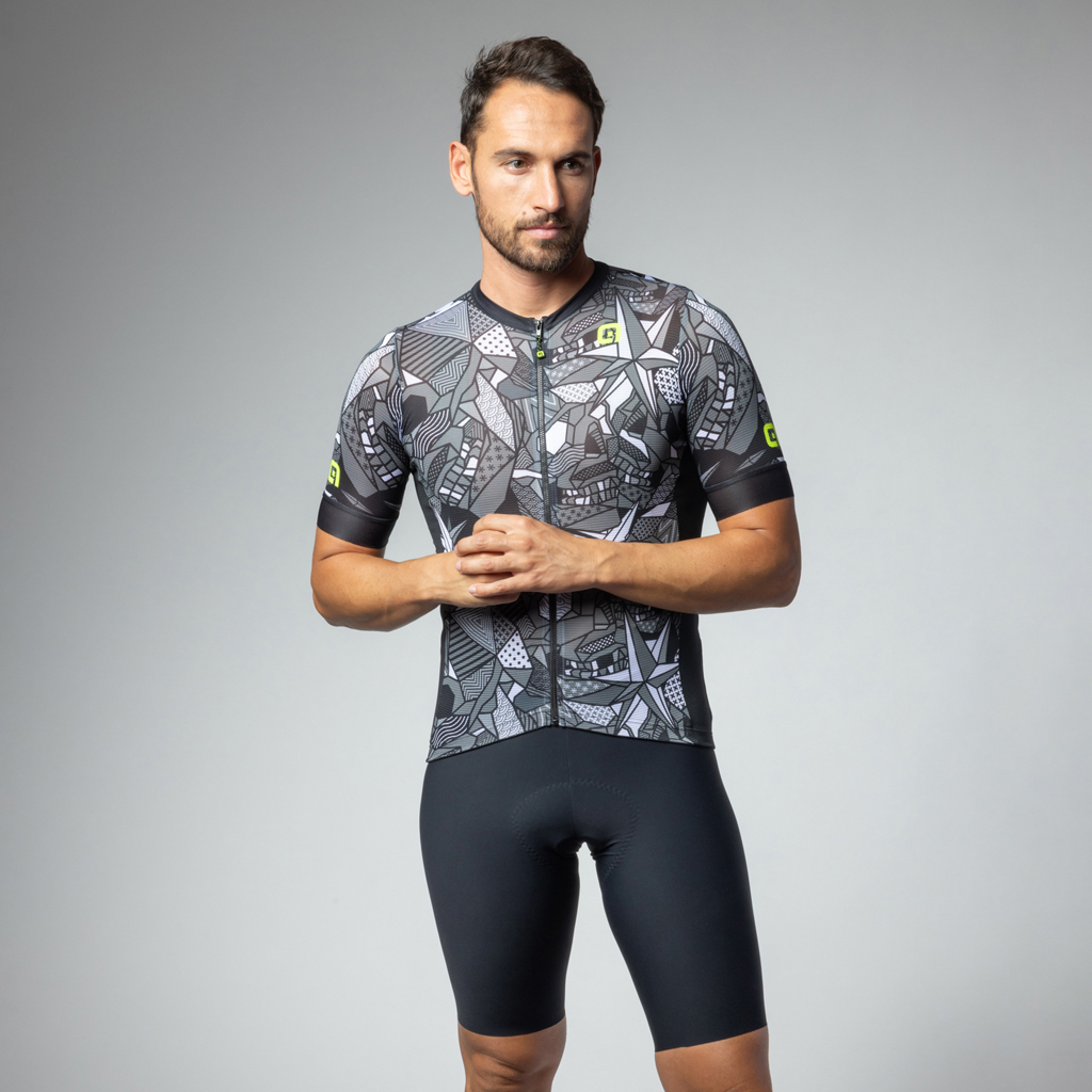Maglia Maniche Corte Uomo Alè OVER GRIGIO