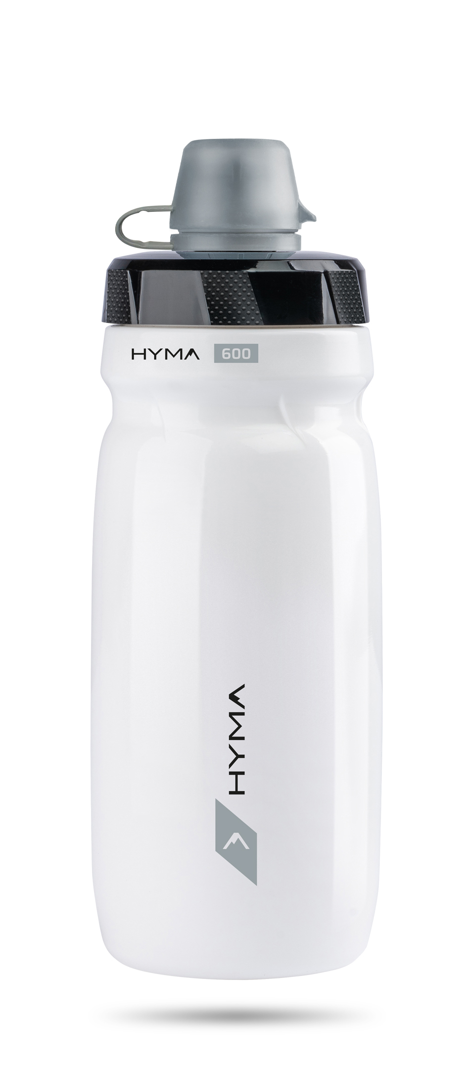 Borraccia RaceOne HYMA con cover 600 ml. BIANCO